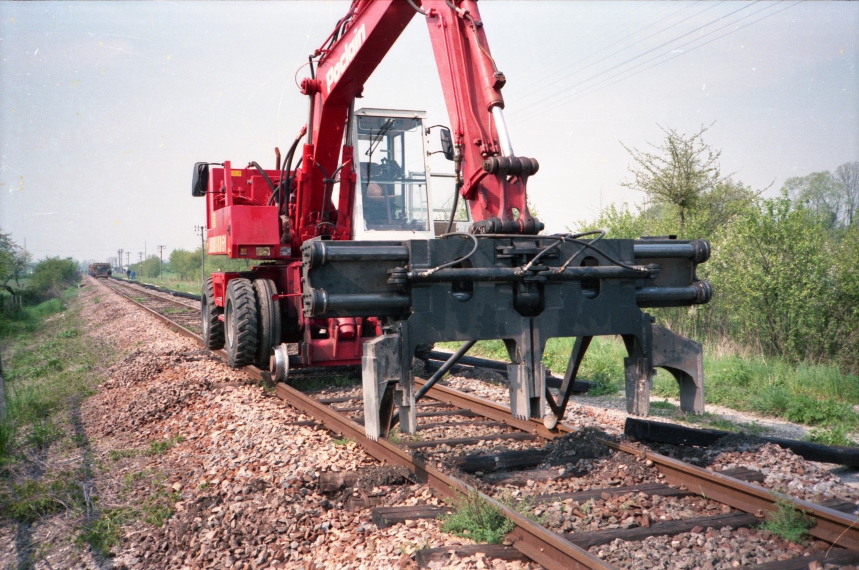 SNCF čistící štít štěrkového lože ARDEN