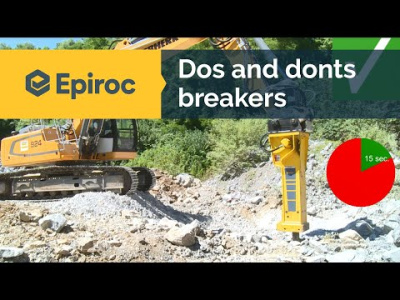 JAK PRACOVAT a NEPRACOVAT S hydraulickým kladivem