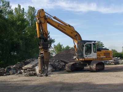 DP 2800 + Liebherr 934